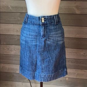 Gap Denim Pencil Skirt
